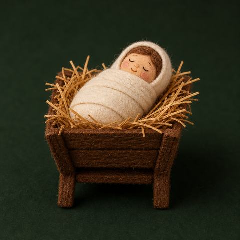 Menino Jesus na manjedoura